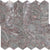 Sereno Burgundy in Picket Mosaic Honed Natural Stone
