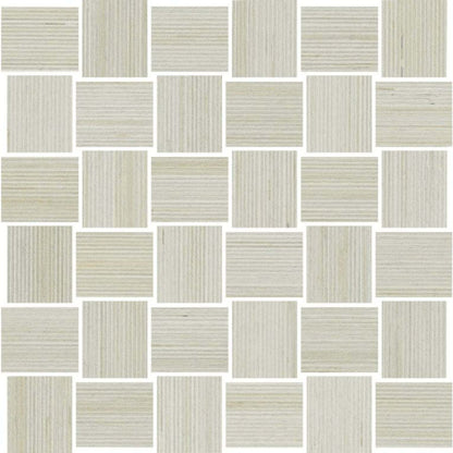 Shibusa in Bianco Basketweave Mosaic Tile