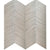 Wall -  Inceptiv - Ark Chevron in Silver Hardwood