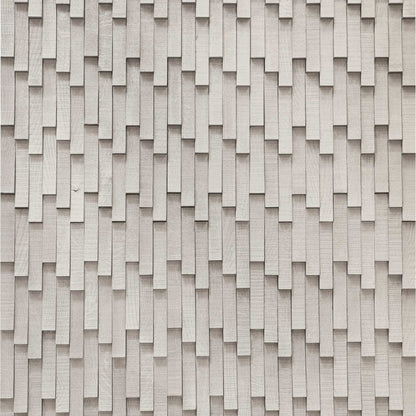 Wall -  Inceptiv - Wave in Silver Hardwood