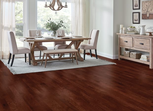 St. Vincent White Oak Solid in Cherry 3-1/4" | Bruce