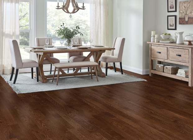 St. Vincent White Oak Solid in Saddle 3-1/4" | Bruce