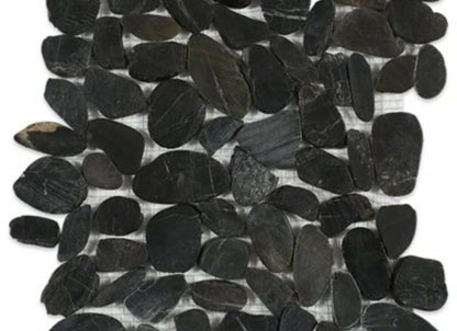 Cobblestone in Sliced Gem Black