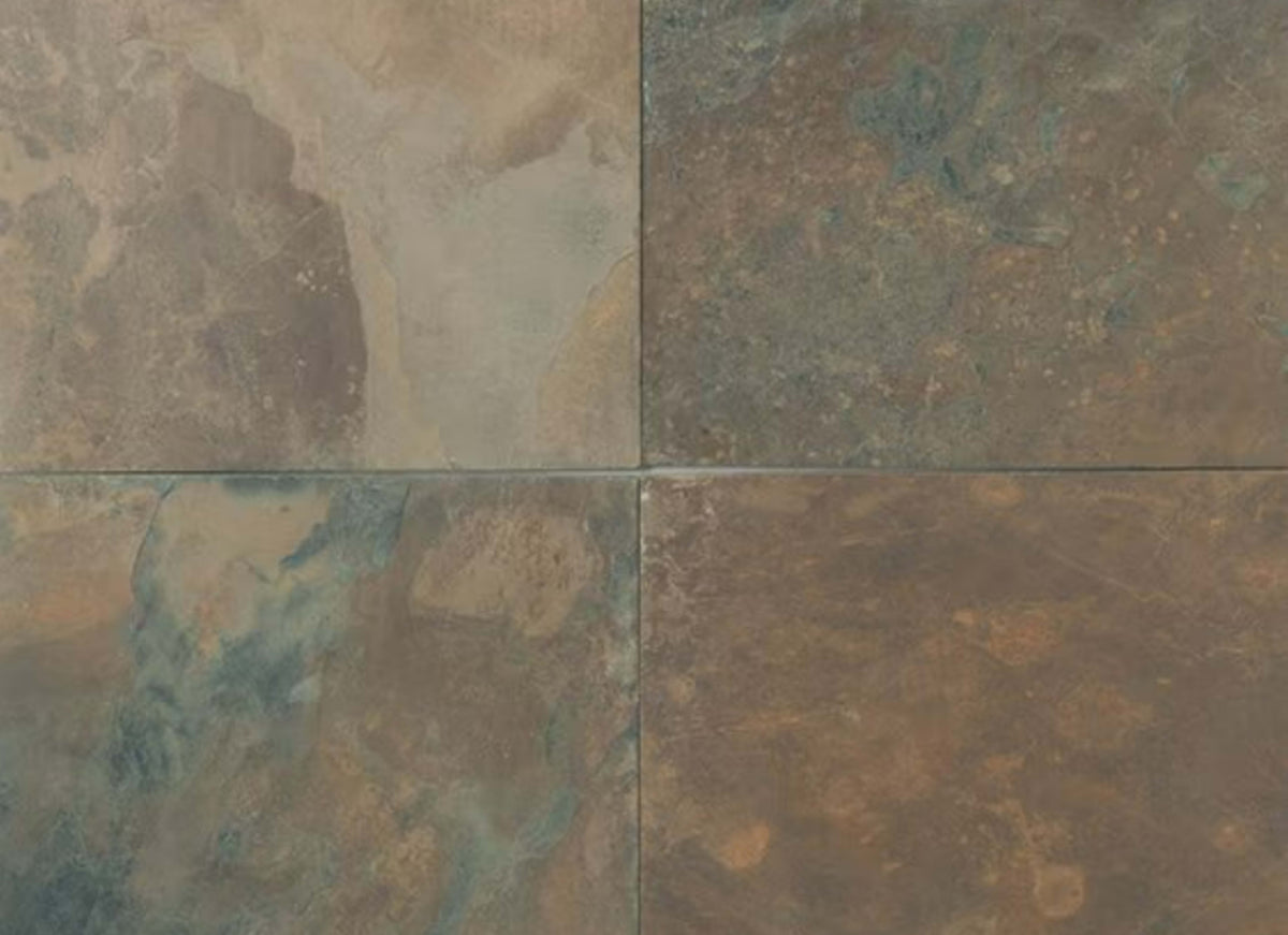 Slate in California Gold-16x16x.375