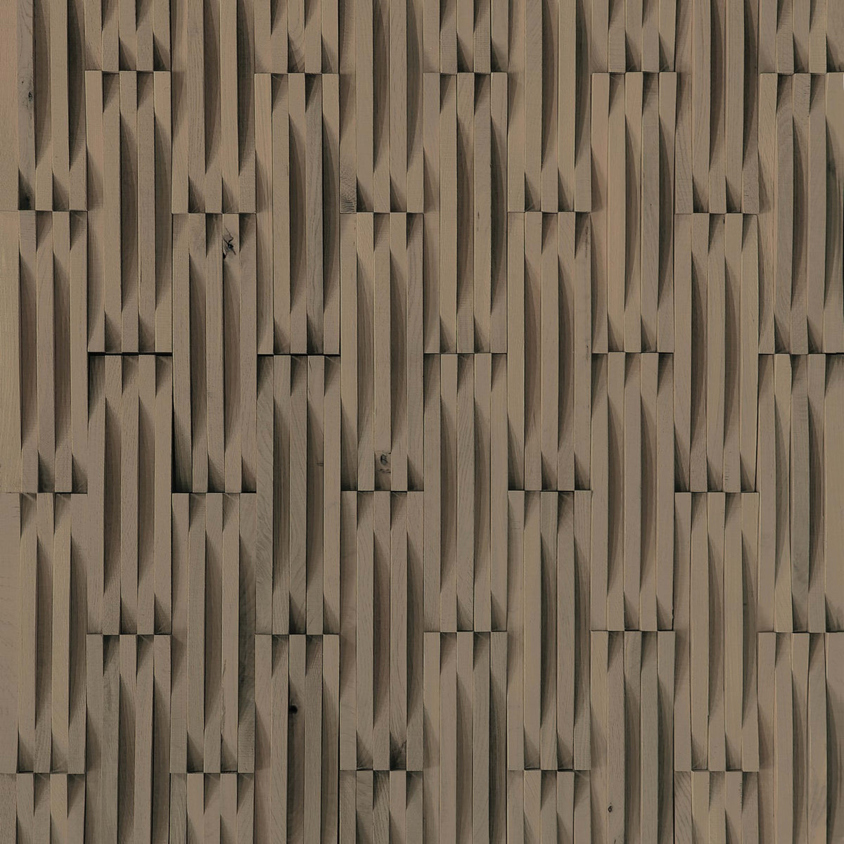 Wall -  Inceptiv - Curva in Smoke Hardwood