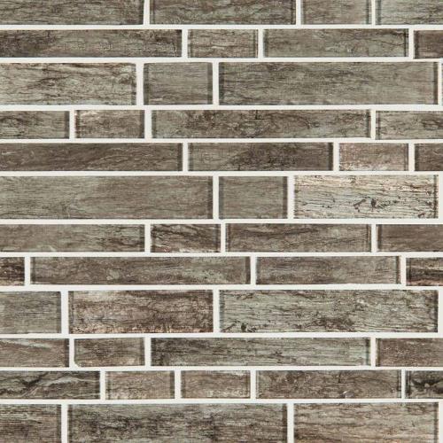 Antico in Silversmith Interlocking Pattern Glass Tile