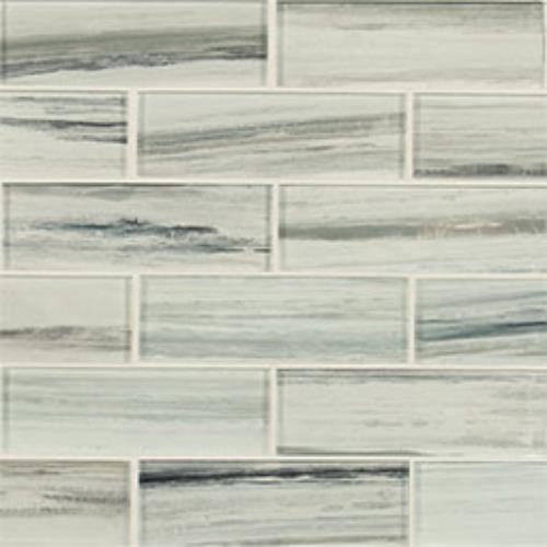 Malta Cliffs in Subway Glass Tile