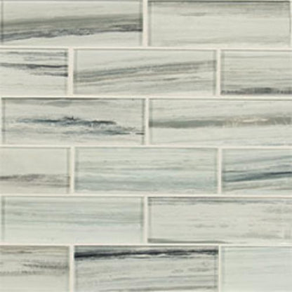 Malta Cliffs in Subway Glass Tile