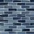 Oceania in Azul Subway Glass Tile