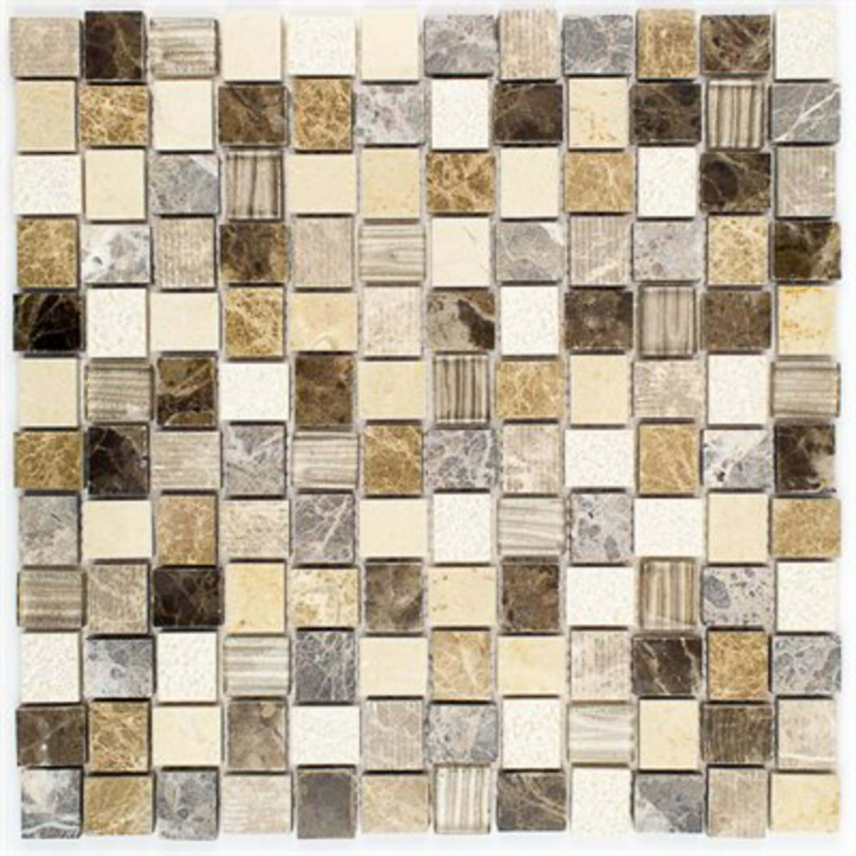 Surface Tech in Weave Caramel Natural Stone
