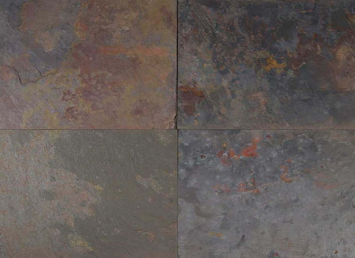 Rustic Gold in Multicolor 16x16