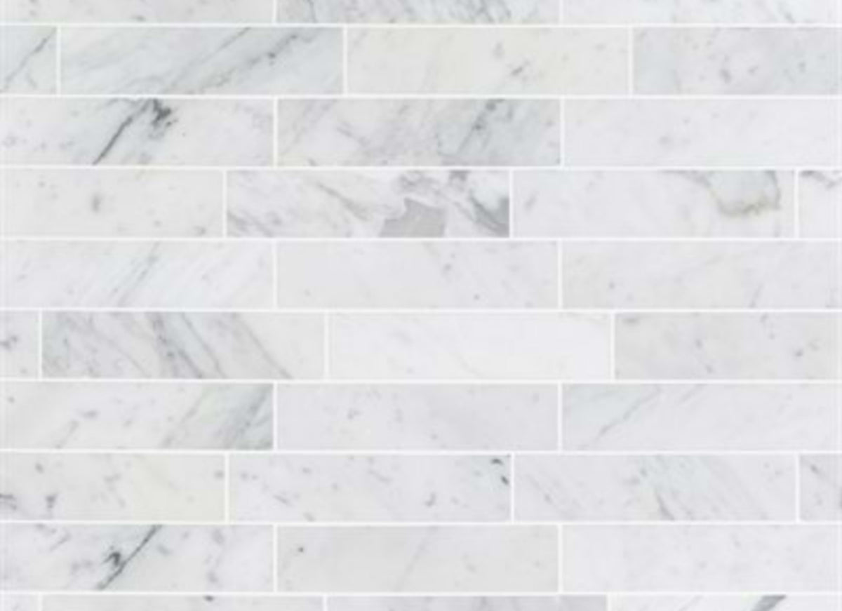 Stone Brush in White Carrara
