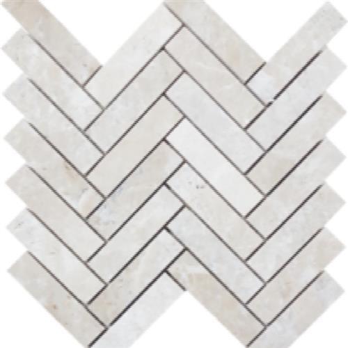 Chateaux in Brushed Herringbone Mosaic Natural Stone