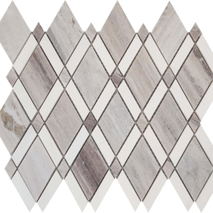 Skyline in Brushed Diamond Mosaic Natural Stone