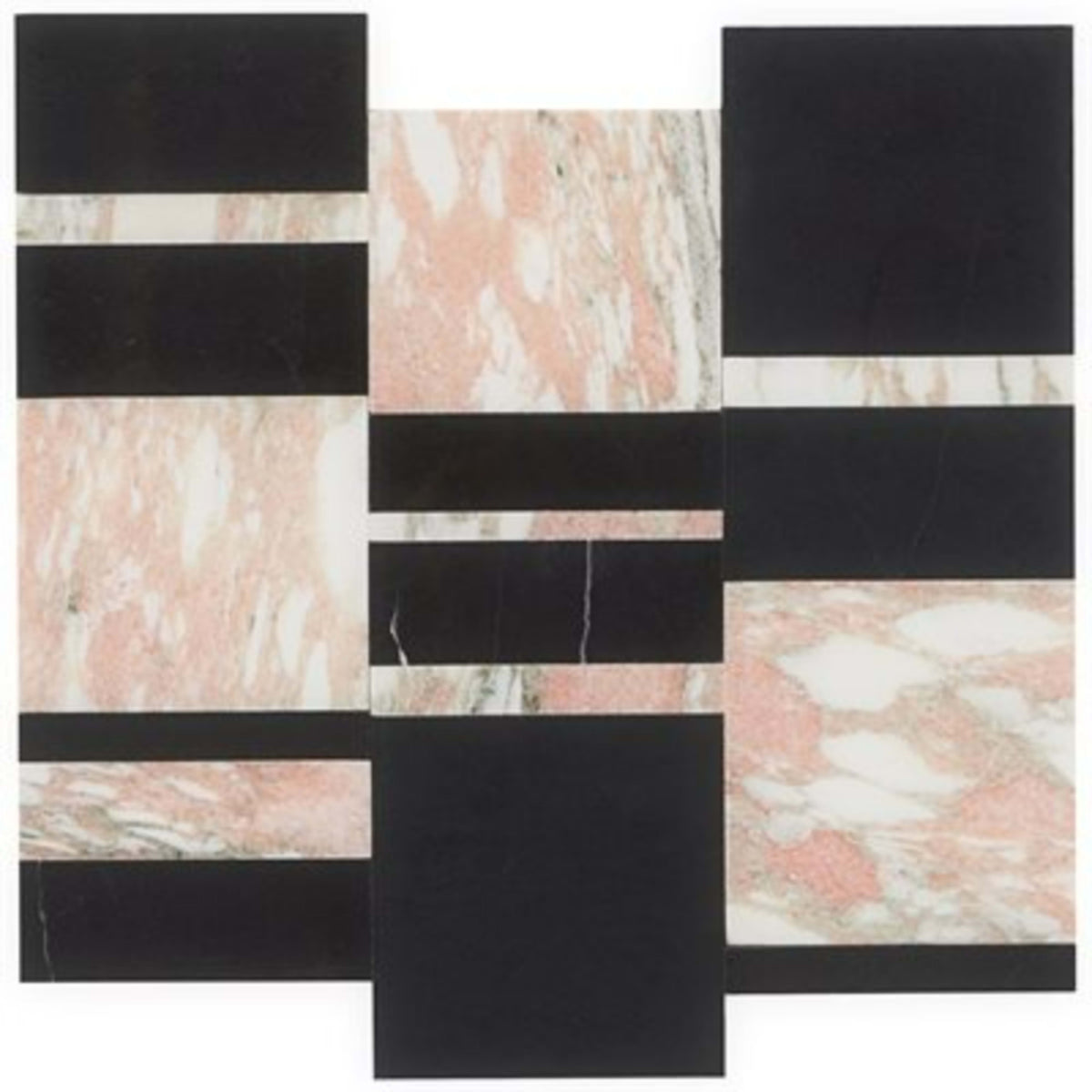 Steinway in Steinway Rosa - Nero Marquina  Rosa Norvega Natural Stone