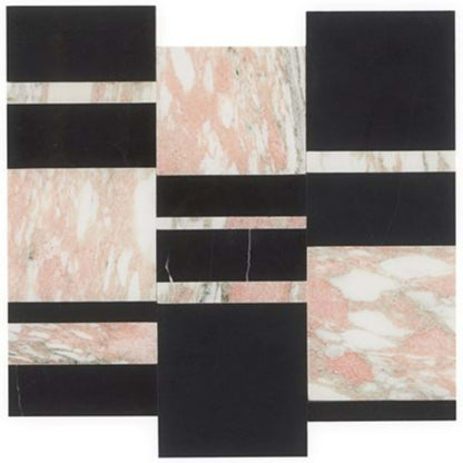 Steinway in Steinway Rosa - Nero Marquina  Rosa Norvega Natural Stone