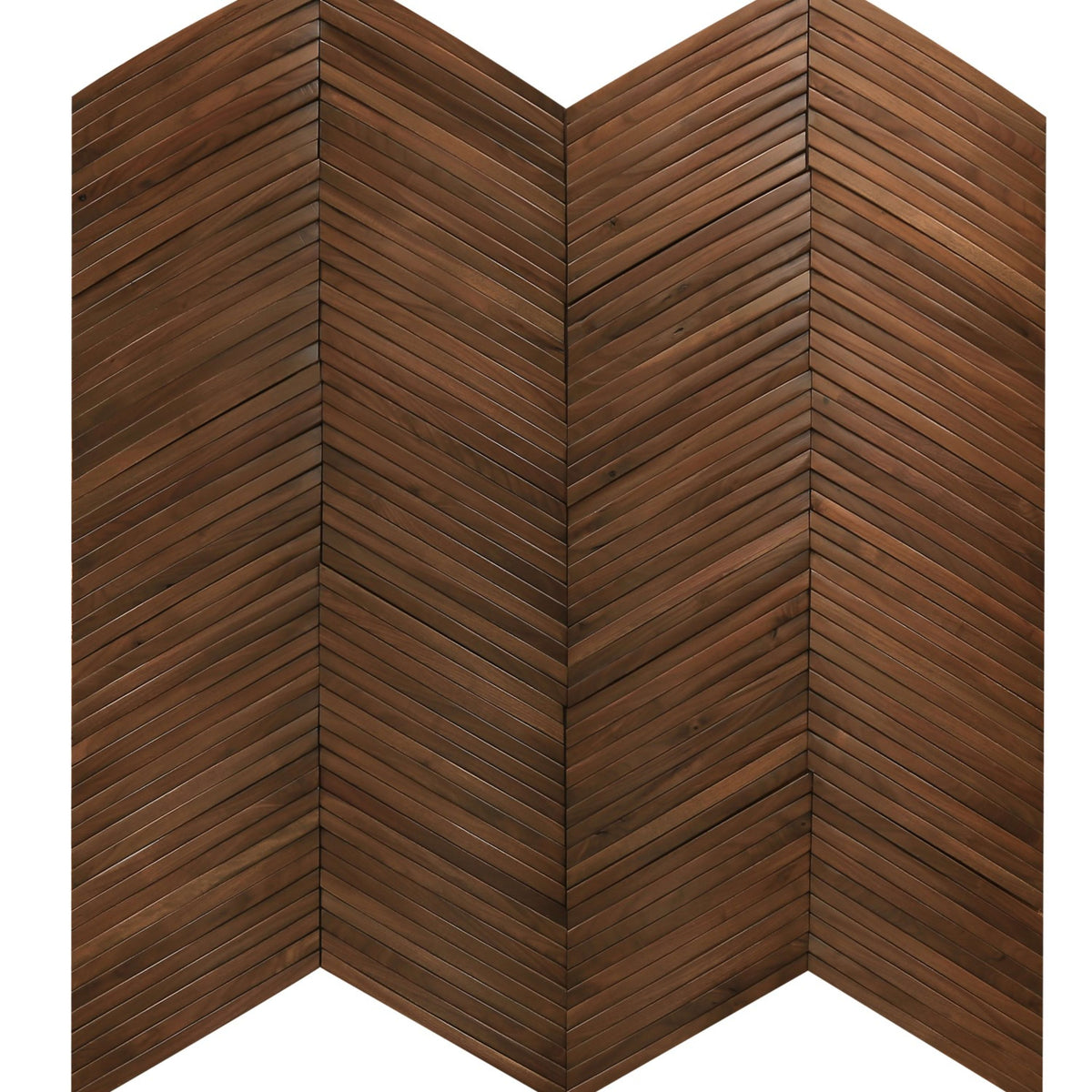 Wall -  Inceptiv - Ark Chevron in Stout Hardwood