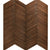 Wall -  Inceptiv - Ark Chevron in Stout Hardwood