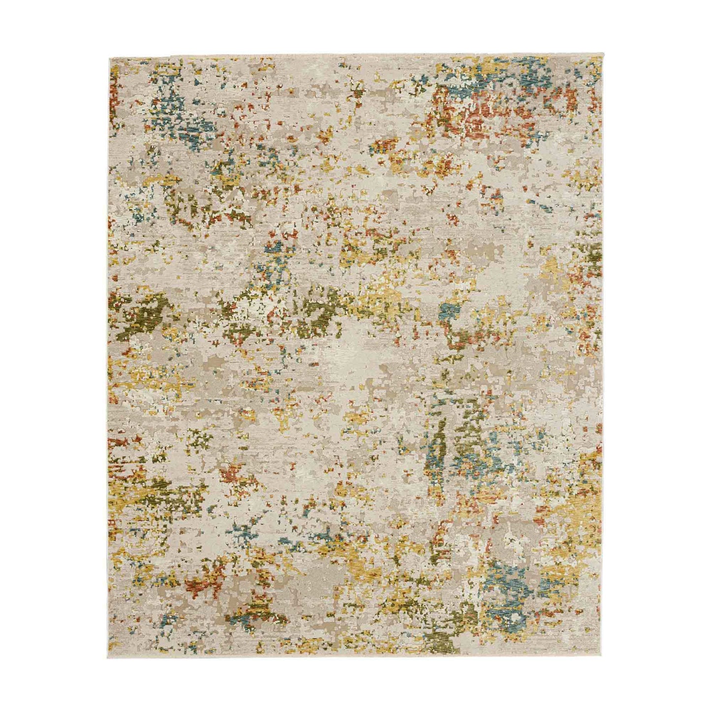 Sentimental Beige in Beige 5'X7'6" Area Rugs