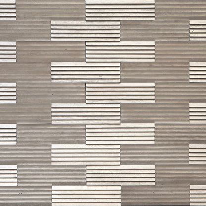 Wall -  Inceptiv - Vertex in Silver Hardwood