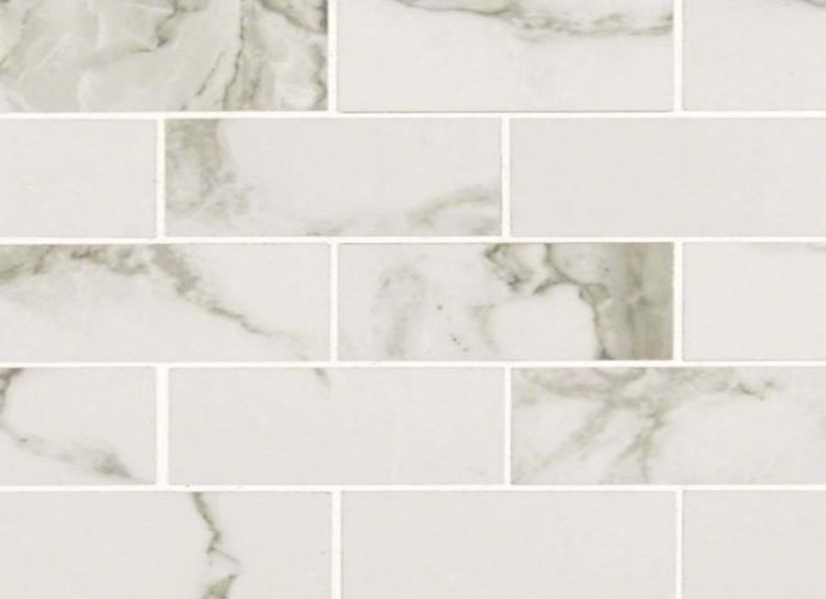 Pietra in Statuario - 2x4 Polished