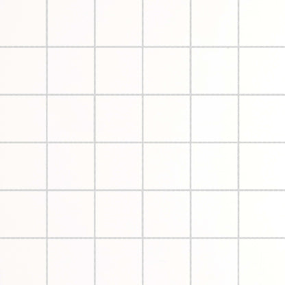 Style II in Pure White Mosaic 12" X 12" Tile