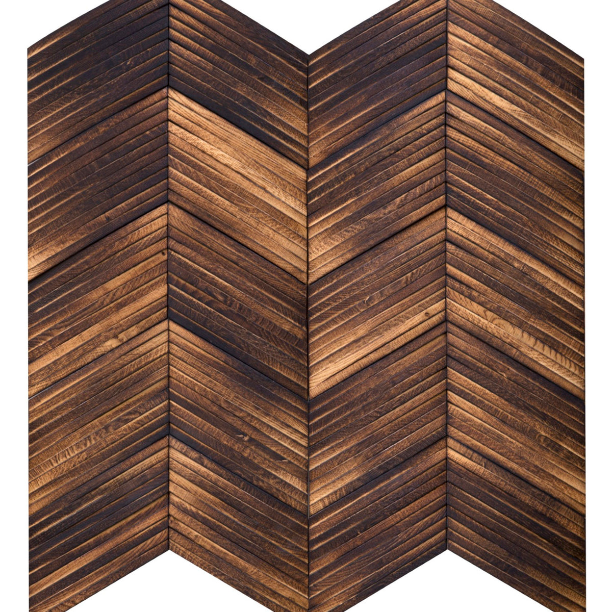 Wall -  Inceptiv - Ark Chevron in Tabak Hardwood