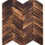 Wall -  Inceptiv - Ark Chevron in Tabak Hardwood