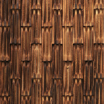 Wall -  Inceptiv - Curva in Tabak Hardwood