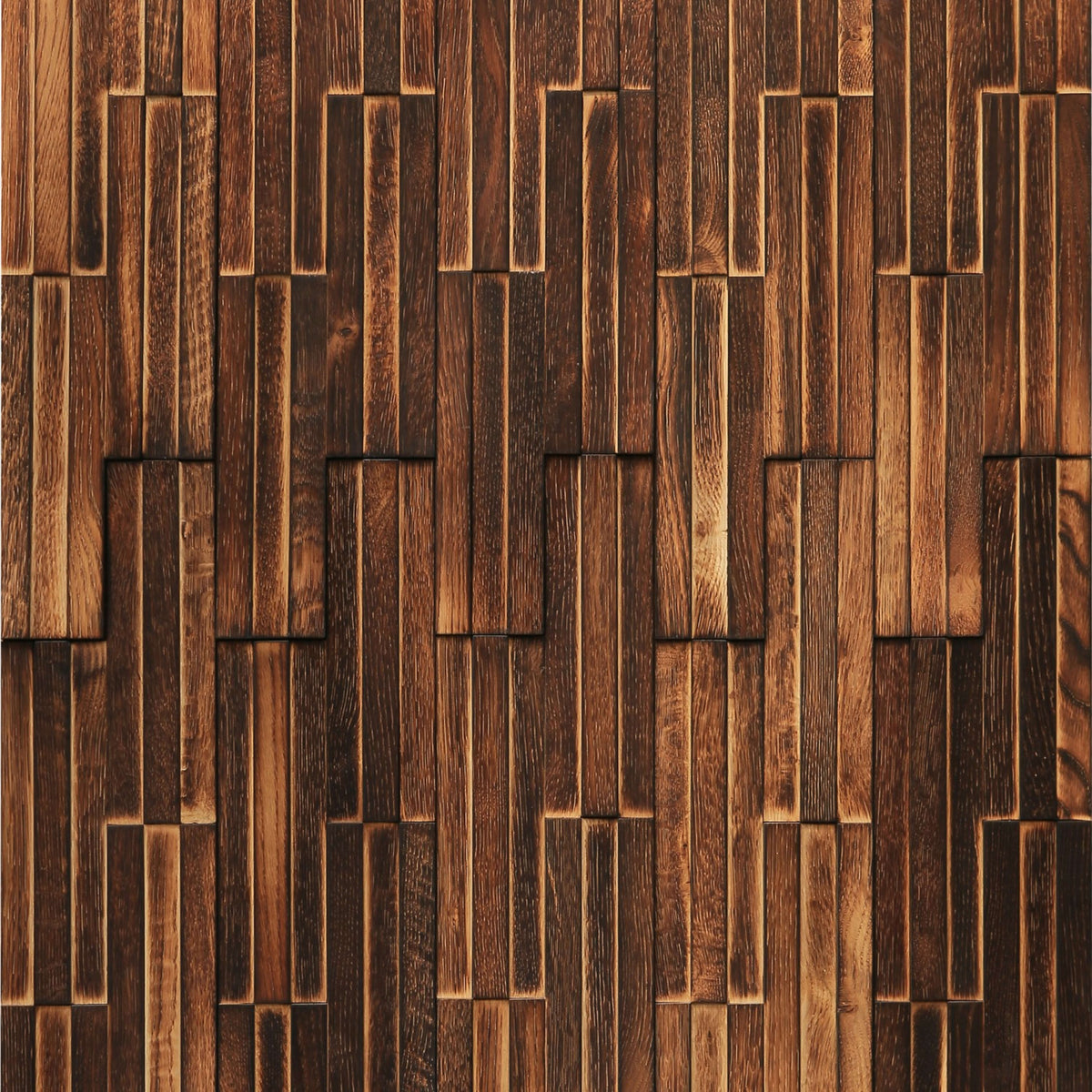Wall -  Inceptiv - Kuadra in Tabak Hardwood