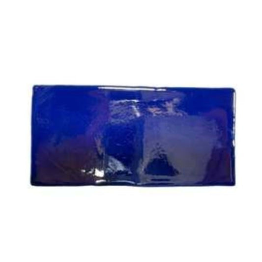Antic in Cobalt Tile
