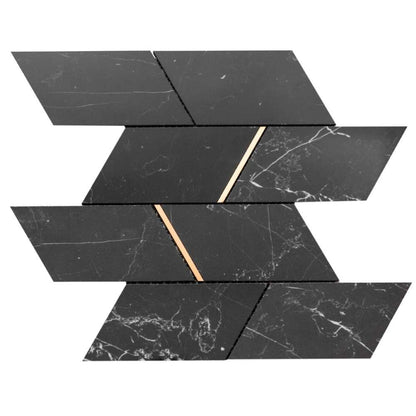 Origins in Nero Marquinia Taven1112ne Tile