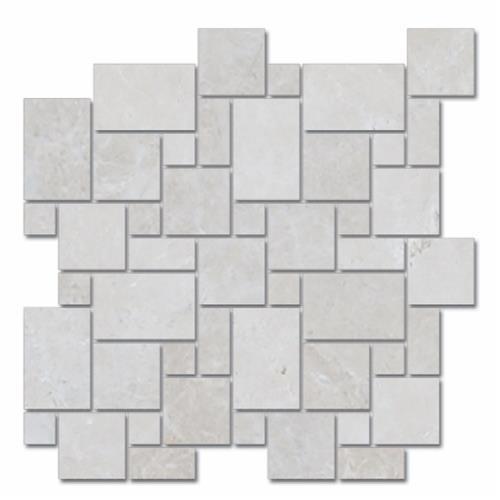 Chateaux in Micro 4pc Versailles Sheet Natural Stone