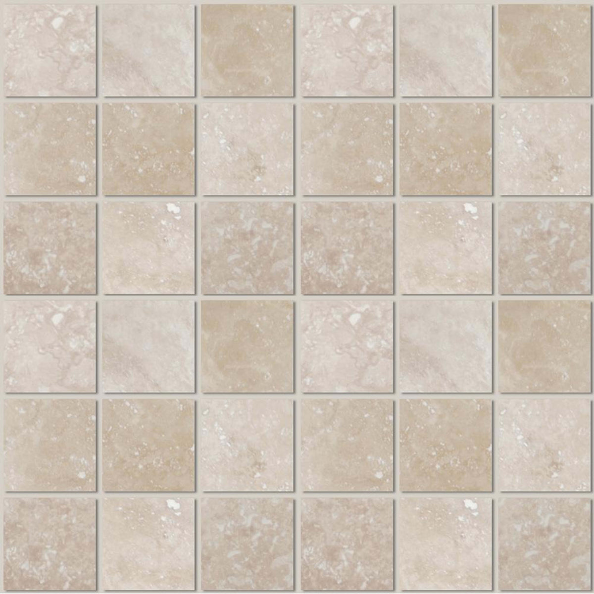 Crema in Honed & Filled Tile Mosaic Natural Stone