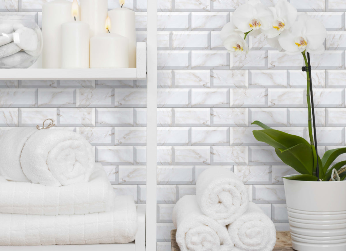 Calacatta in White 2x2