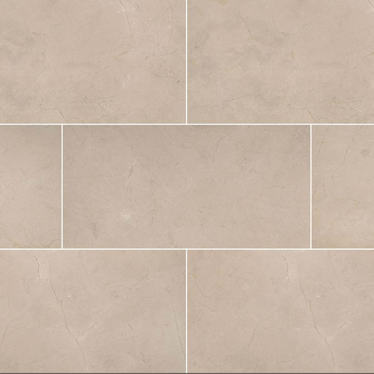 Crema Marfil Classic in Beige 12x24p Natural Stone