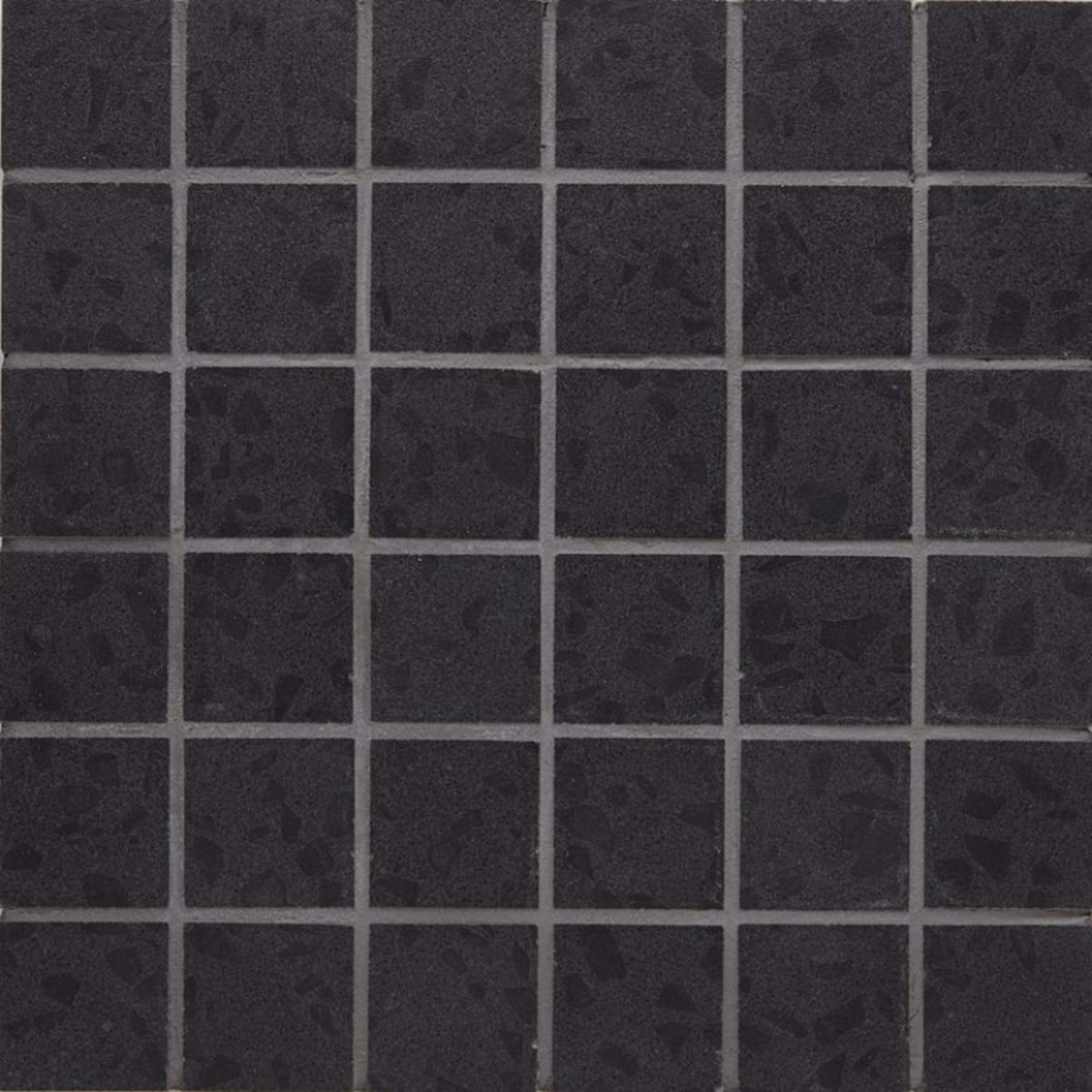 Terrazo in Black Mosaic Tile