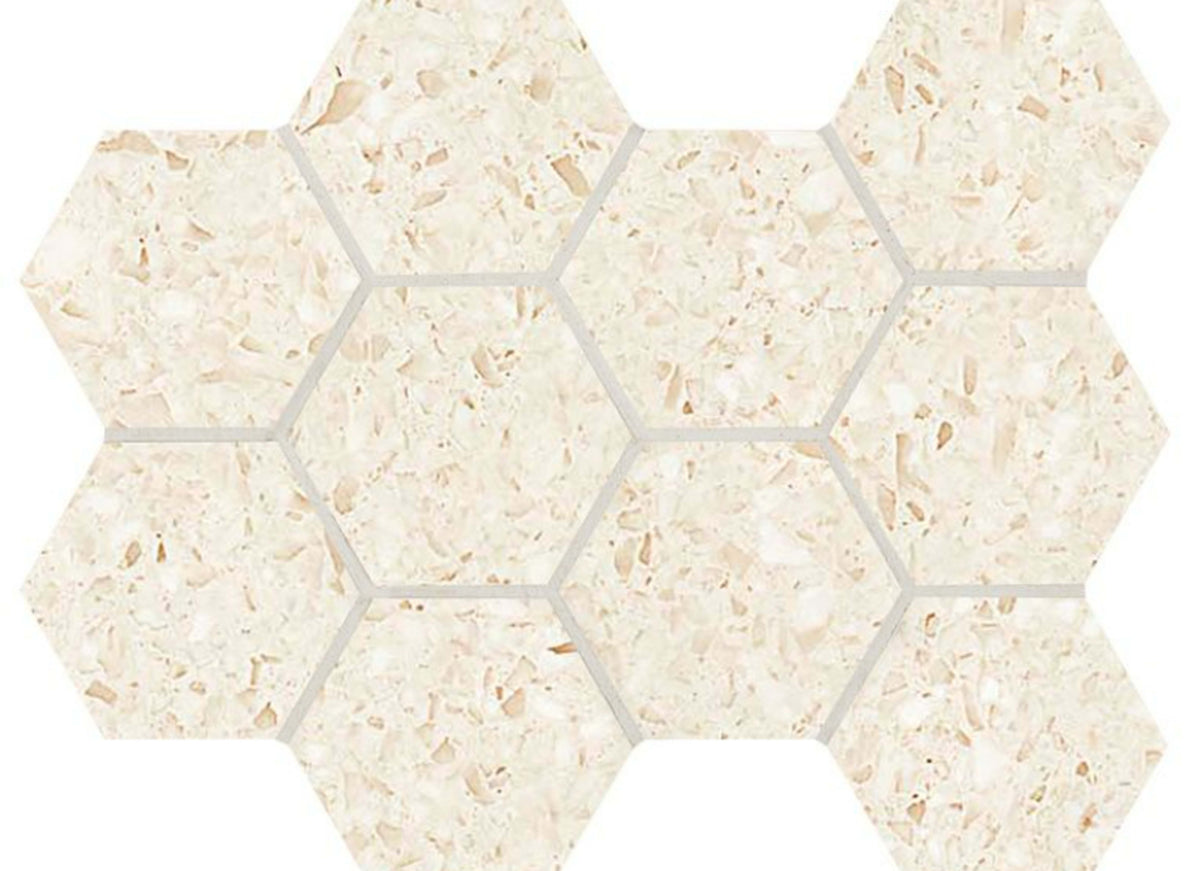 Terrazo in Cream Hex