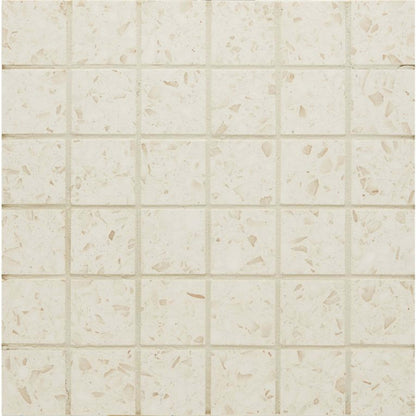 Terrazo in Cream Mosaic Tile