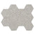 Terrazo in Pearl Hex Tile