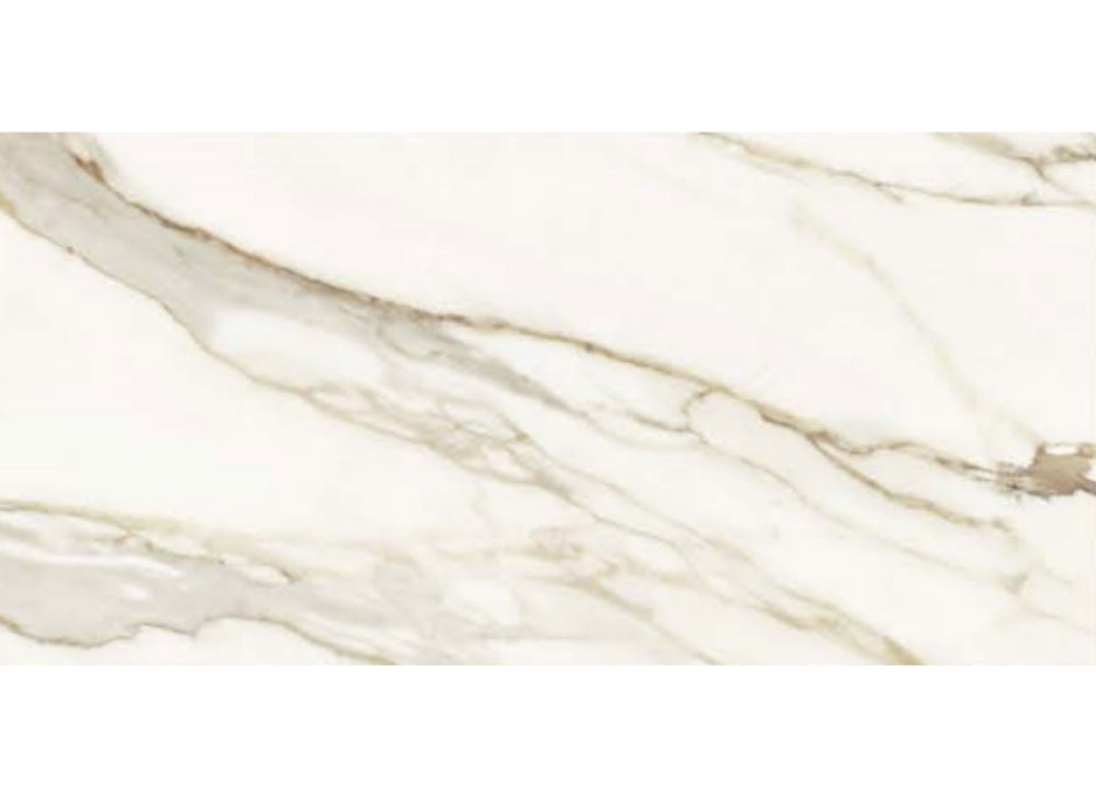 Florencia Silk in Calacatta Gold 12x24