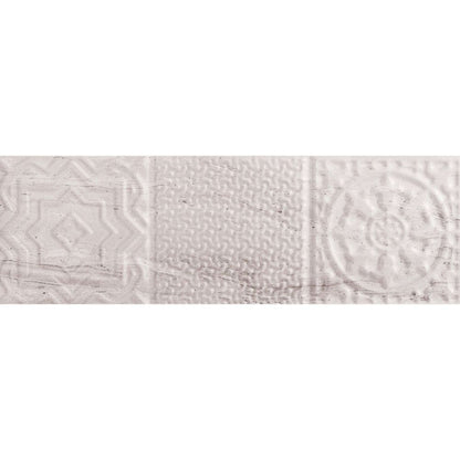 Genesis in Relieve Gris Tile