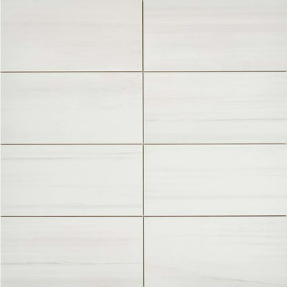 Themar in Bianco Lasa 12x24 Tile