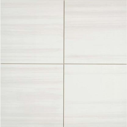 Themar in Bianco Lasa 24x24 Tile