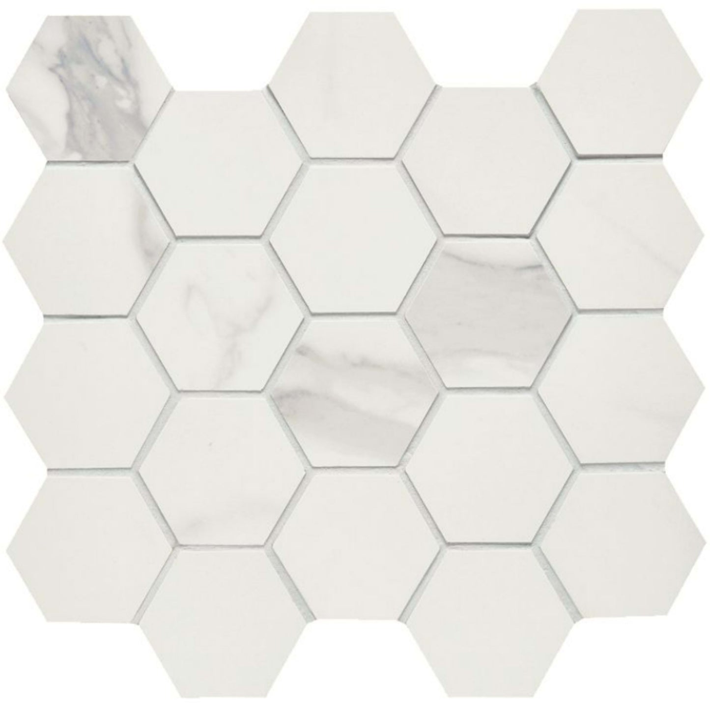 Themar in Statuario V Hex Tile