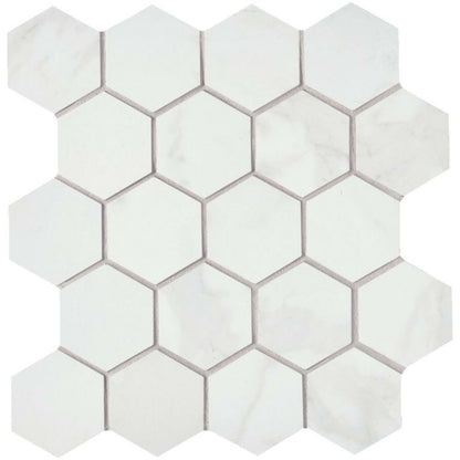 Themar in Venato Gold Hex Tile