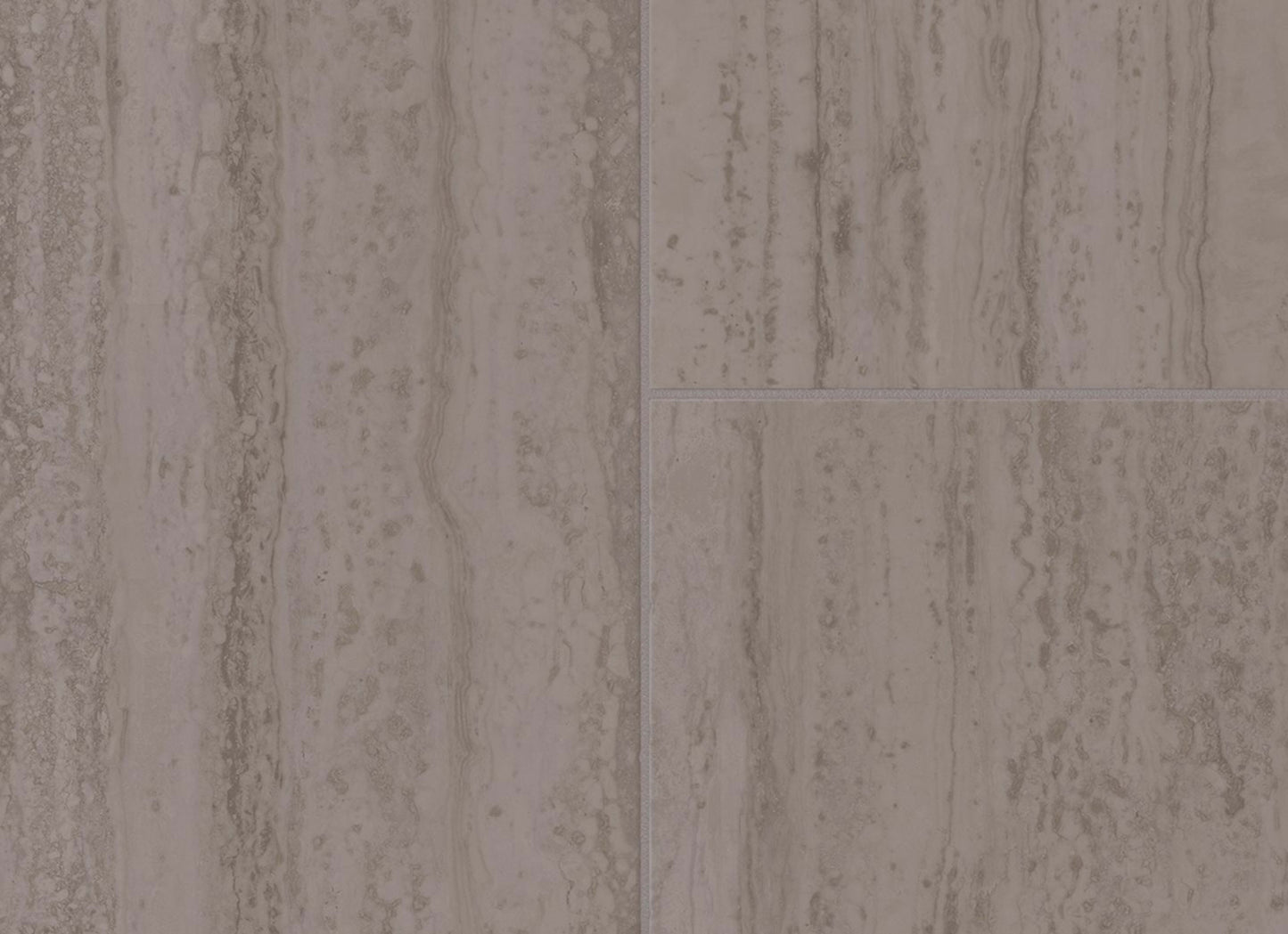 TritonTuff in Travertine Tile Reflects Grey