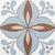 Malvarrosa in Beige Tile