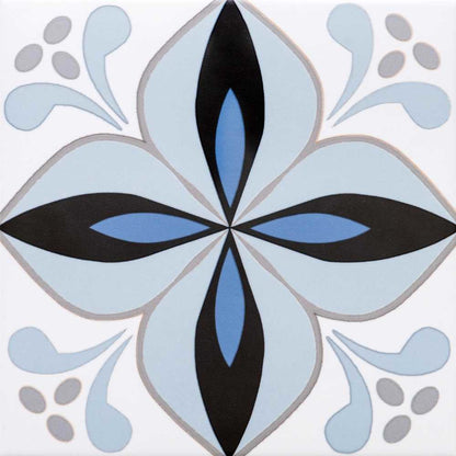 Malvarrosa in Marino Tile
