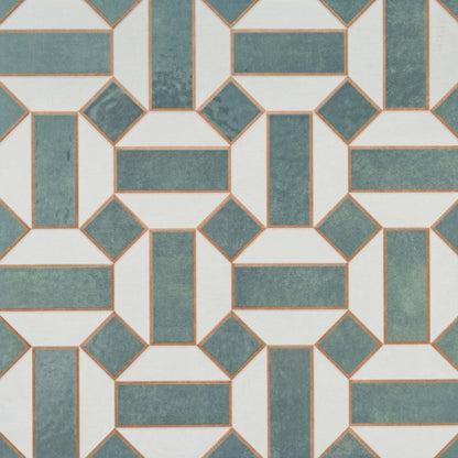 Mudejar in Verde Tile
